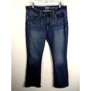 Levi's signature womens Jeans Modern boot cut Sz16 MeasW35" Rise 10" Hips 42"GUC